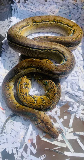 Anthrax Reticulated Python by JC Reptiles