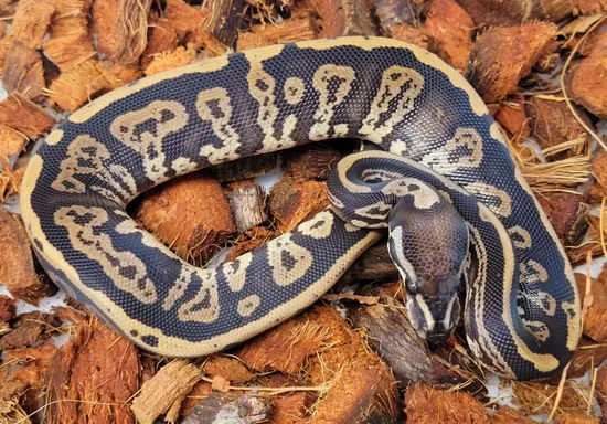 Static Black Pastel 100% Het Hypo Ball Python by Kicks Balls
