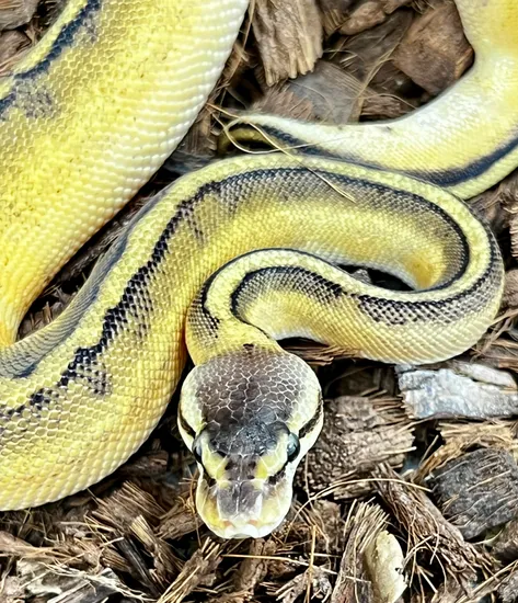 Pastel Genetic Stripe Ball Python by SWReptile